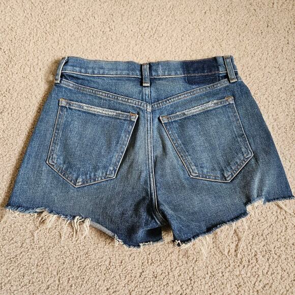 Abercrombie & Fitch High Rise Mom shorts 25/0 - Picture 2 of 7